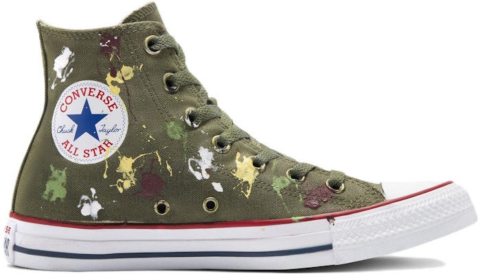 Converse Chuck Taylor All Star High 'Verde Pastel Splash' A04319C Order Converse Chuck Taylor All Star High 'Verde Pastel Splash' A04319C