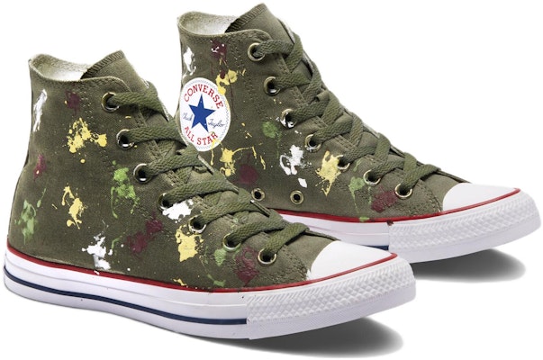 Converse Chuck Taylor All Star High 'Verde Pastel Splash' A04319C Lookbook Converse Chuck Taylor All Star High 'Verde Pastel Splash' A04319C