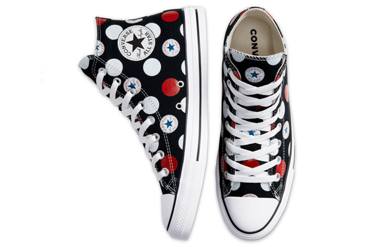 Shop 匡威Chuck Taylor All Star高帮"拼贴黑色款" 167857F