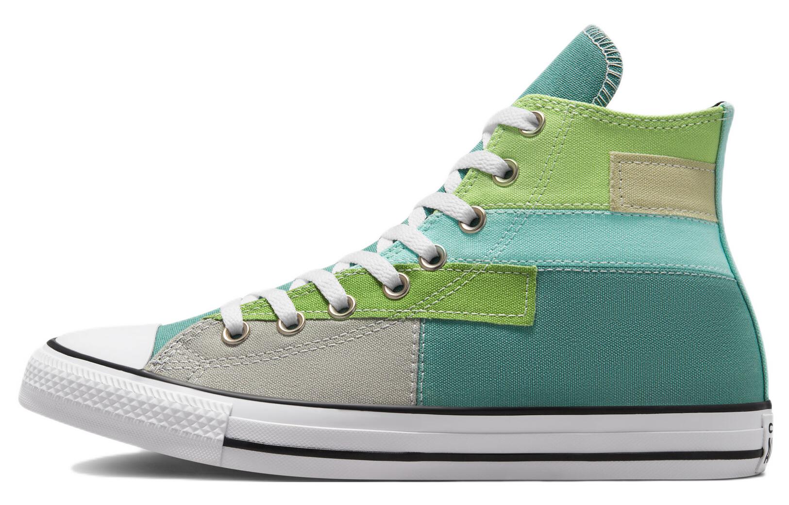 Converse Chuck Taylor All Star High 'Patchwork - Jade Unity'