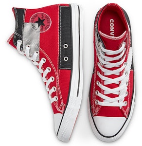 Converse Chuck Taylor All Star Tinggi 'Patchwork - Merah Universiti' 168591C Shop Converse Chuck Taylor All Star Tinggi 'Patchwork - Merah Universiti' 168591C