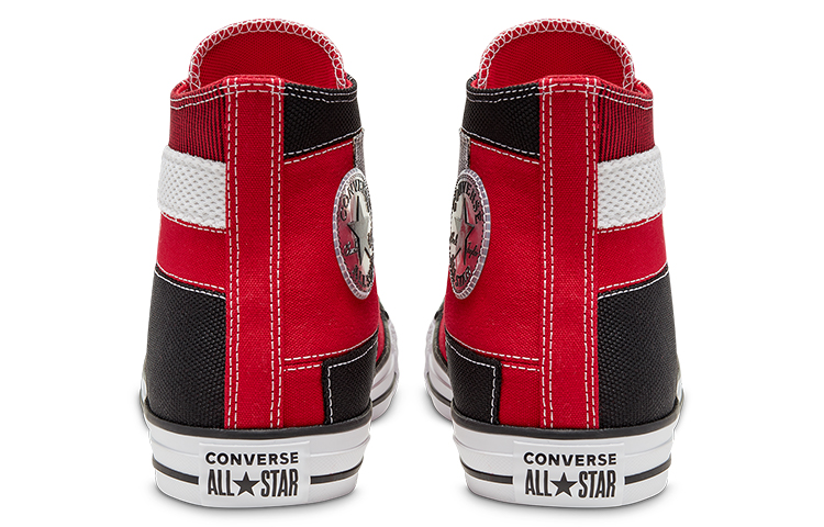 Purchase Converse Chuck Taylor All Star Tinggi 'Patchwork - Merah Universiti' 168591C