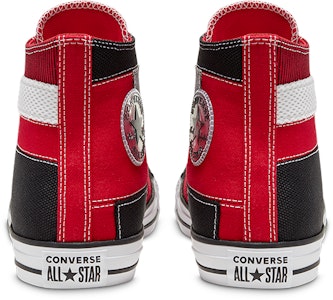 Converse Chuck Taylor All Star Tinggi 'Patchwork - Merah Universiti' 168591C Purchase Converse Chuck Taylor All Star Tinggi 'Patchwork - Merah Universiti' 168591C