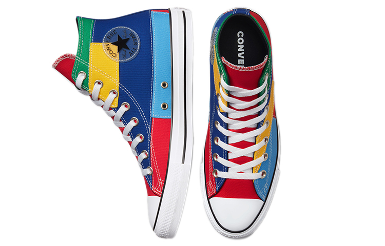 Shop 匡威Chuck Taylor All Star高帮“拼接” 169939F