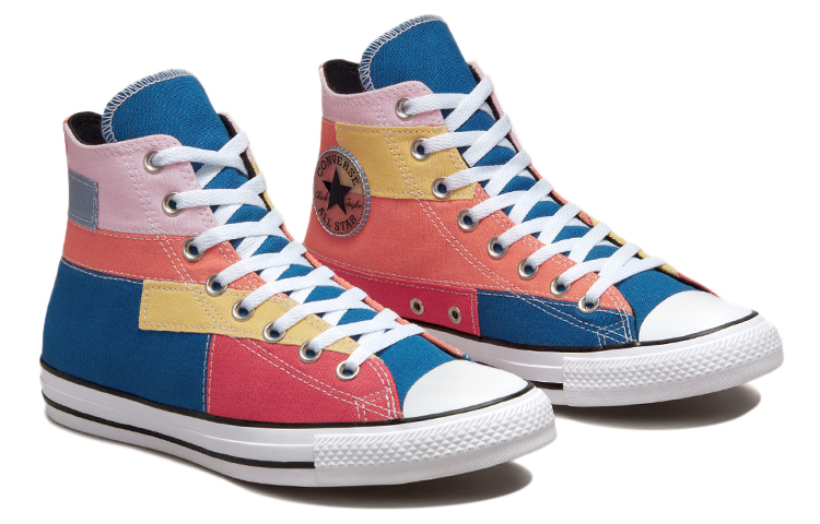 Lookbook 컨버스 척 테일러 올스타 하이 '패치워크' A02031F