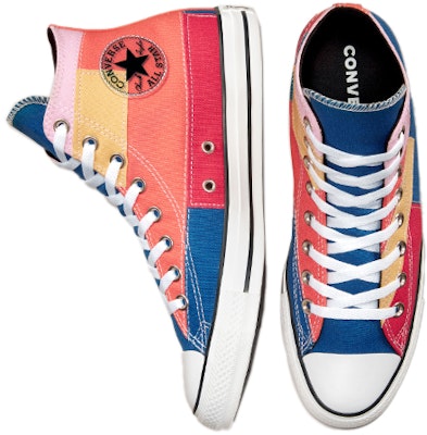 컨버스 척 테일러 올스타 하이 '패치워크' A02031F Shop 컨버스 척 테일러 올스타 하이 '패치워크' A02031F