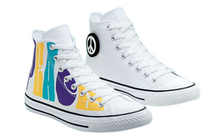 Lookbook Converse Chuck Taylor All Star High 'Peace Powered' 167892C