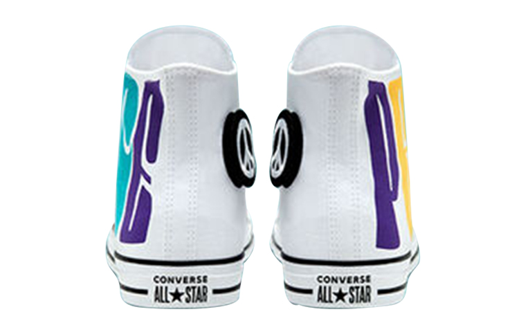 Shop Converse Chuck Taylor All Star High 'Peace Powered' 167892C