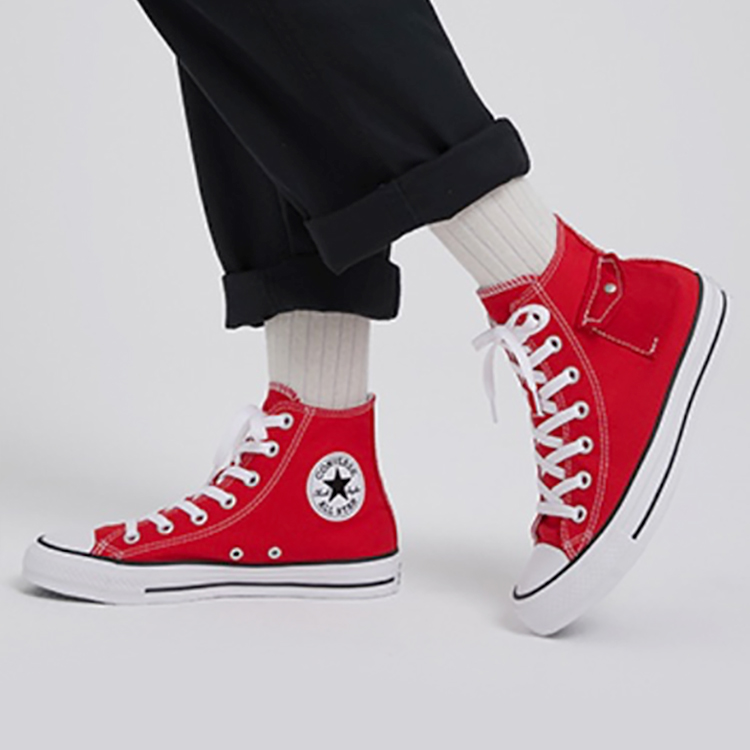 Details for Converse Lelaki Baru CHUCK TAYLOR ALL STAR SIDE POCKET 167043C