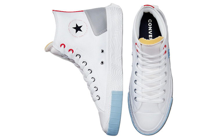 Converse Chuck Taylor All Star High 'RF Shine - White Light Armory Blue' 圖 3