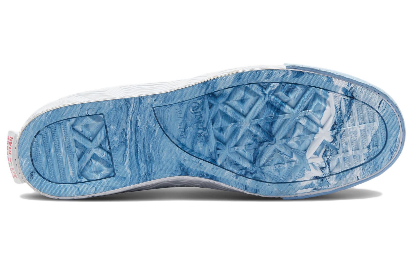 Converse Chuck Taylor All Star High 'RF Shine - White Light Armory Blue' 圖 5