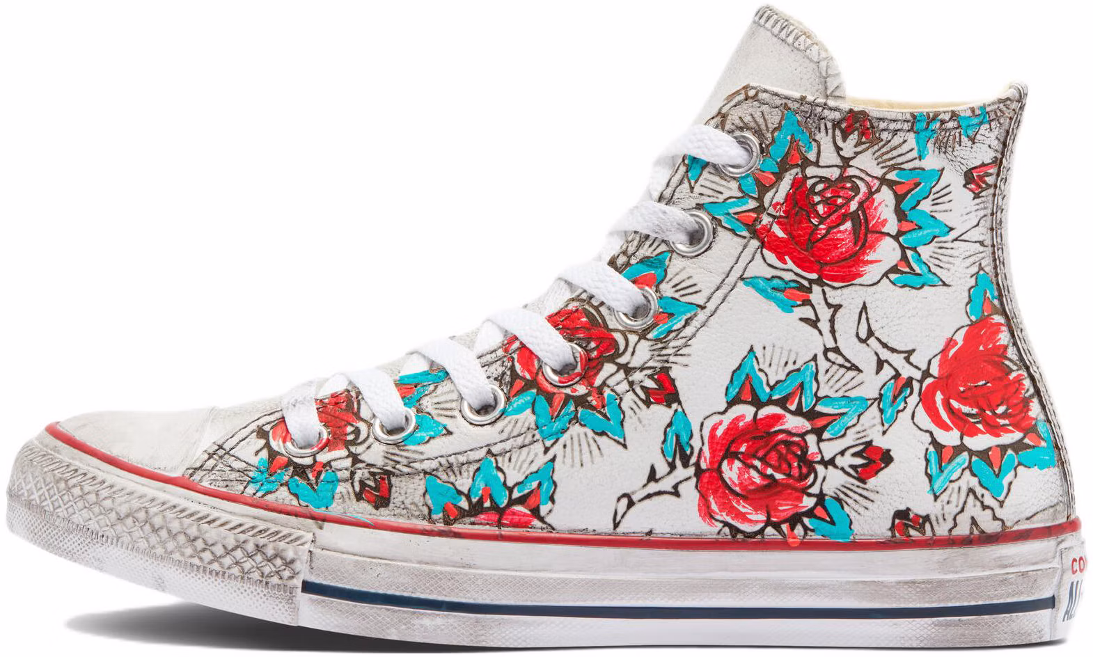 Converse With Roses Buy Converse Chuck Taylor All Star Rose Garden 'White Red Blue' A0504 ...