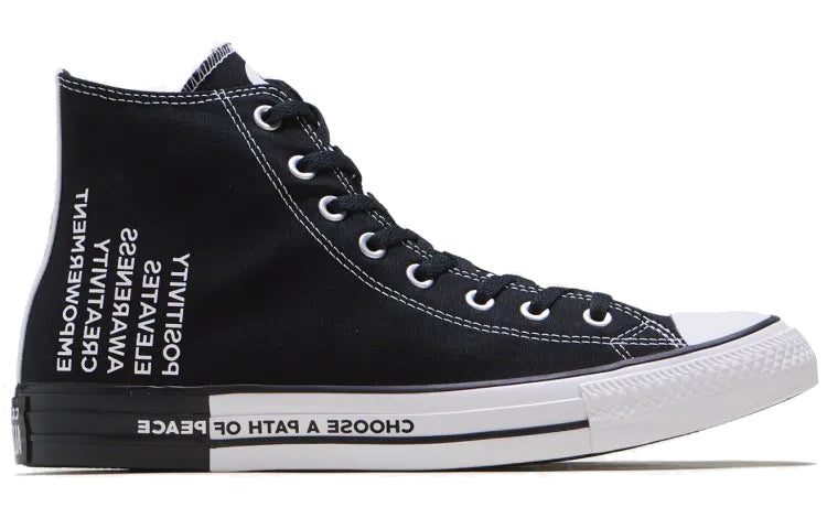 Buy Converse Chuck Taylor All Star High 'Seek Peace - Hitam' 165766F