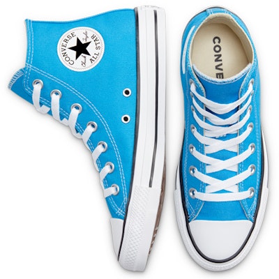 Converse Chuck Taylor All Star High Top Sail Blue 168574C Shop Converse Chuck Taylor All Star High Top Sail Blue 168574C