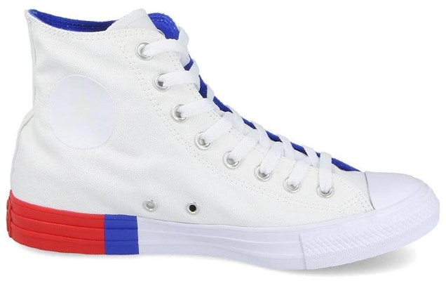 Converse Chuck Taylor All Star 防滑輕便 高筒 帆布鞋 男女款 白紅藍 Order Converse Chuck Taylor All Star 防滑輕便 高筒 帆布鞋 男女款 白紅藍