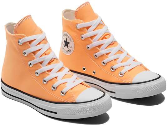 Converse Chuck Taylor All Star Hi 'Peach Beam' Wanita Lelaki Unisex Sneakers A04392C Lookbook Converse Chuck Taylor All Star Hi 'Peach Beam' Wanita Lelaki Unisex Sneakers A04392C