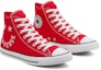 Lookbook Converse Chuck Taylor All Star High 'Smiley - Merah Universiti'. 167069F