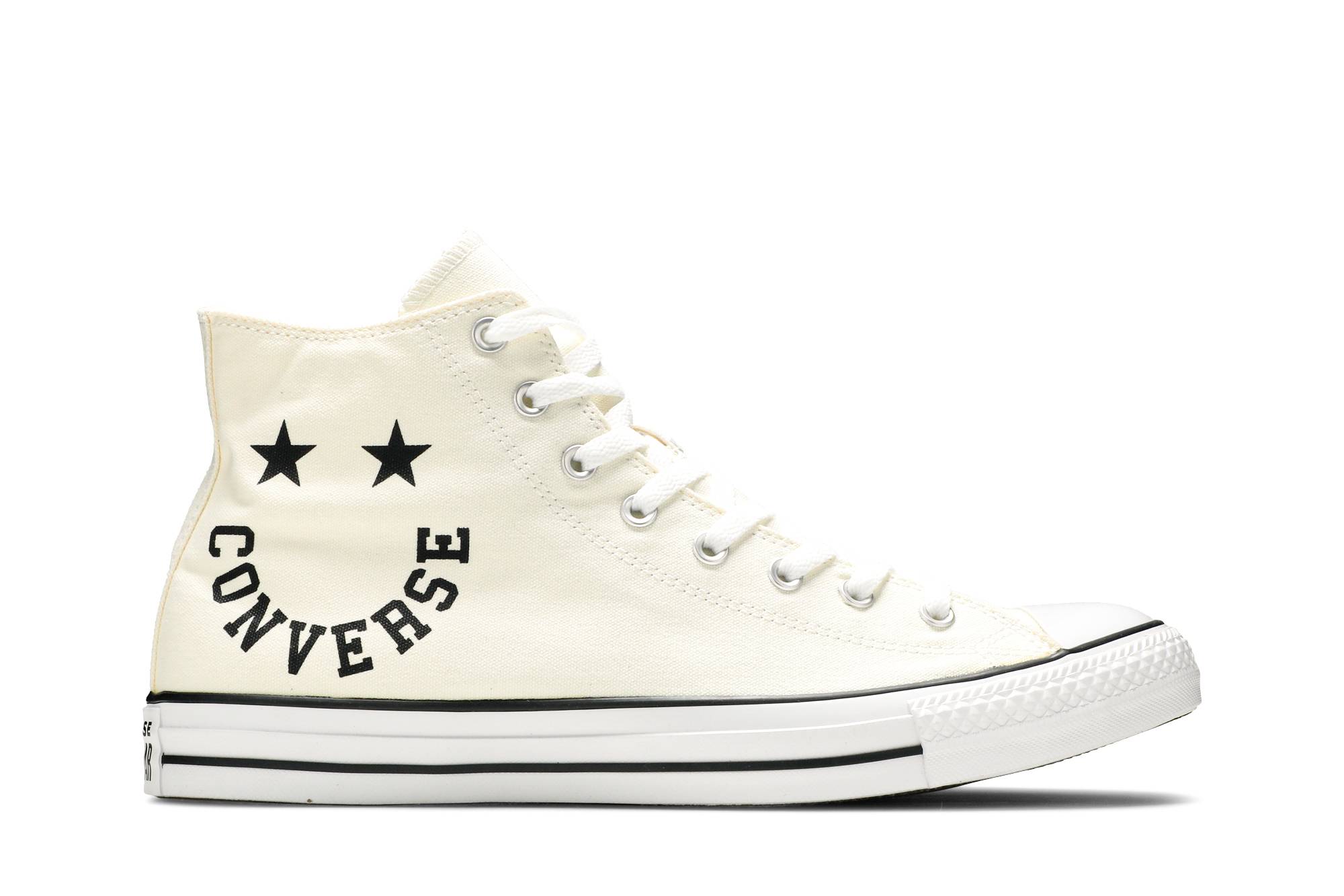 Converse Chuck Taylor All Star High 'Smiley - Egret'