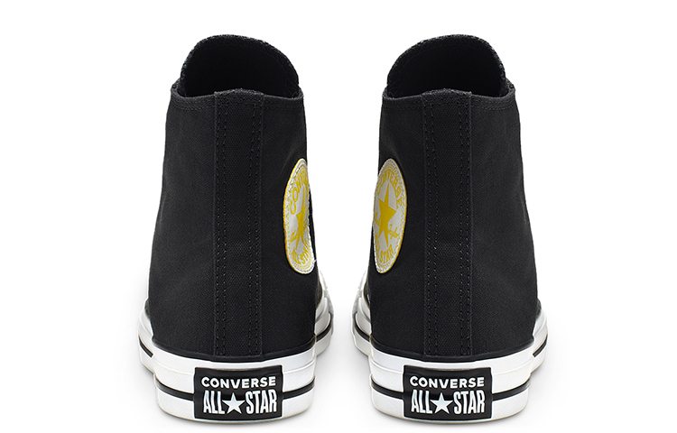 Shop コンバース チャックテイラー オールスター ハイ 'スマイリーフェイス - ブラック' 164423C