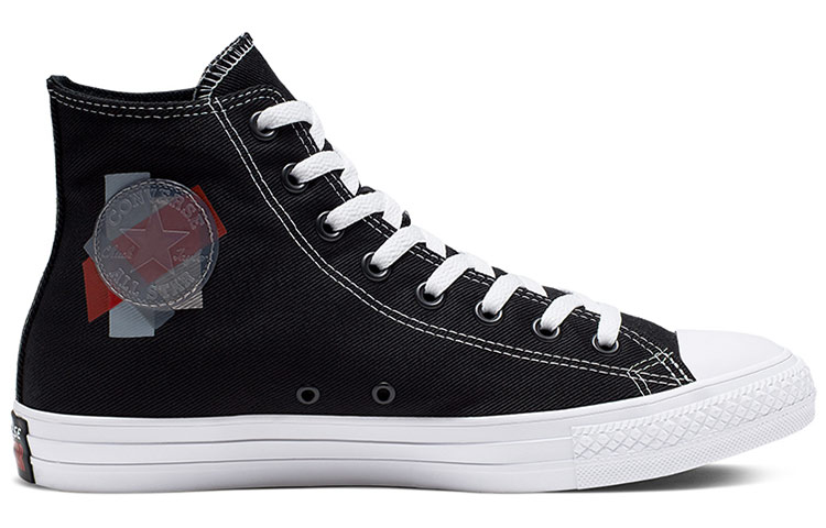Order 匡威Chuck Taylor All Star高帮“太空赛车-黑色” 165091C