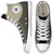 Converse Chuck Taylor All Star Tinggi 'Split Upper - Light Field'. 171364C