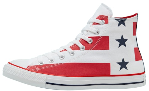 匡威Chuck Taylor All Star高帮‘星条旗’ 167836F Buy 匡威Chuck Taylor All Star高帮‘星条旗’ 167836F