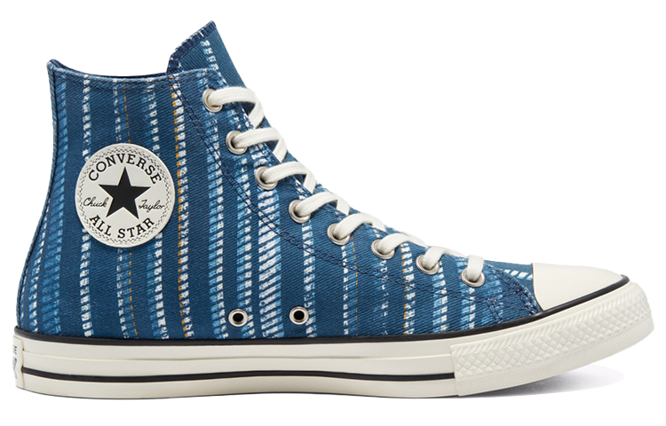 Order Converse Chuck Taylor All Star High ''Sommerstreifen - Marineblau'' 171898C