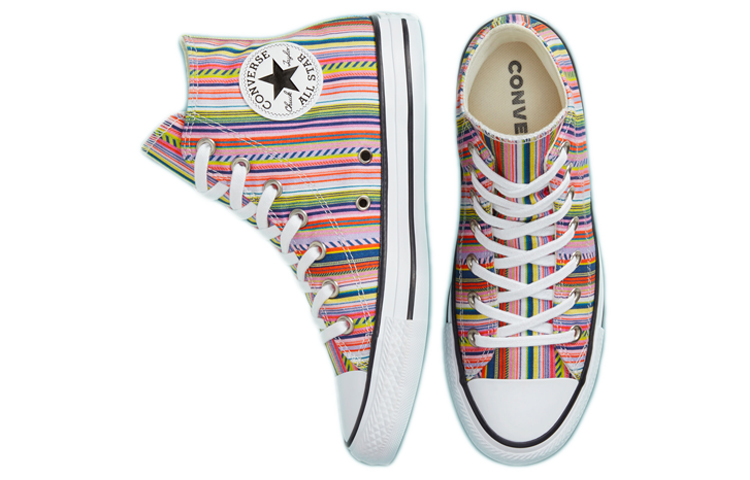 Converse Chuck Taylor All Star High 'Summer Stripes' 圖 4