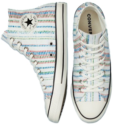 Converse 1970s 夏日条纹高帮帆布鞋 171897C Shop Converse 1970s 夏日条纹高帮帆布鞋 171897C