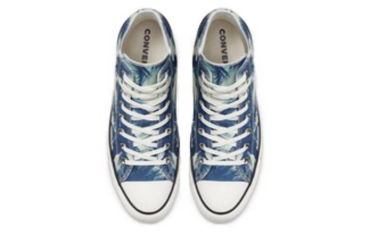 Lookbook Converse Chuck Taylor All Star Hoog ''Sunset Palms - Groen'' 171280F