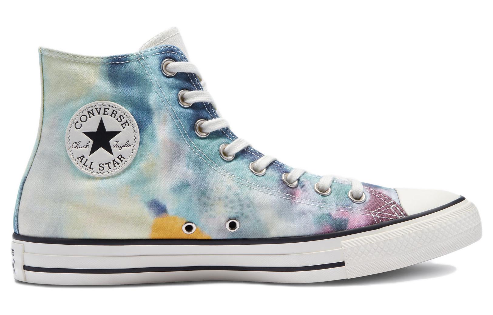 Converse Chuck Taylor All Star High 'Tie-Dye Egret' 圖 2