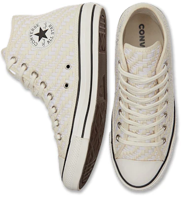Converse Chuck Taylor All Star Alta 'Tejido Tonal - Blanco' 171075C Shop Converse Chuck Taylor All Star Alta 'Tejido Tonal - Blanco' 171075C
