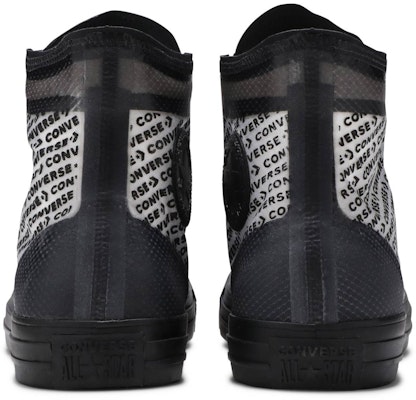 Converse Chuck Taylor全明星高帮“半透明黑色” 165668C Details for Converse Chuck Taylor全明星高帮“半透明黑色” 165668C
