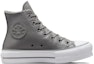 Order (W) Converse Chuck Taylor All Star Lift Platform 'Kelabu Putih' A05511C