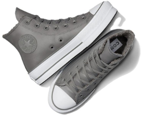 (Women) Converse Chuck Taylor All Star Lift Platform 'Grey White' A05511C Cheap (Women) Converse Chuck Taylor All Star Lift Platform 'Grey White' A05511C