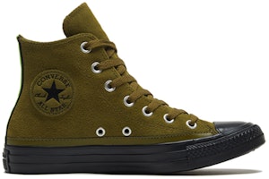 Converse Chuck Taylor All Star 耐磨防滑 復古高筒休閒帆布鞋 男女同款 橄欖綠色 Order Converse Chuck Taylor All Star 耐磨防滑 復古高筒休閒帆布鞋 男女同款 橄欖綠色