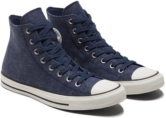 匡威Chuck Taylor All Star高帮‘水洗帆布-午夜海军蓝’ 171060C Lookbook 匡威Chuck Taylor All Star高帮‘水洗帆布-午夜海军蓝’ 171060C