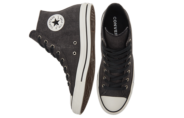 Shop Converse Chuck Taylor All Star 高筒「洗舊帆布-黑色」 171062C