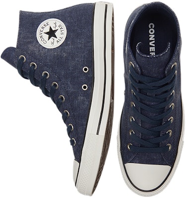 匡威Chuck Taylor All Star高帮‘水洗帆布-午夜海军蓝’ 171060C Shop 匡威Chuck Taylor All Star高帮‘水洗帆布-午夜海军蓝’ 171060C