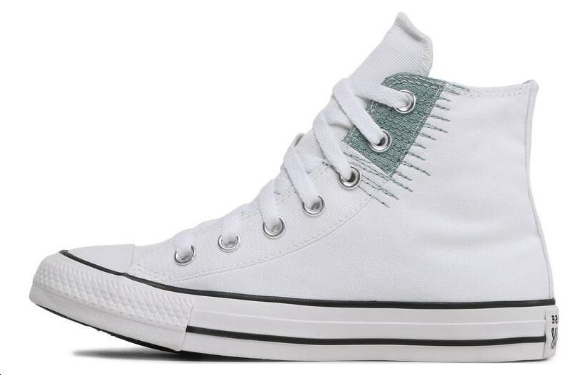Buy 匡威Chuck Taylor All Star Hi白色缝线补丁款 A05031C
