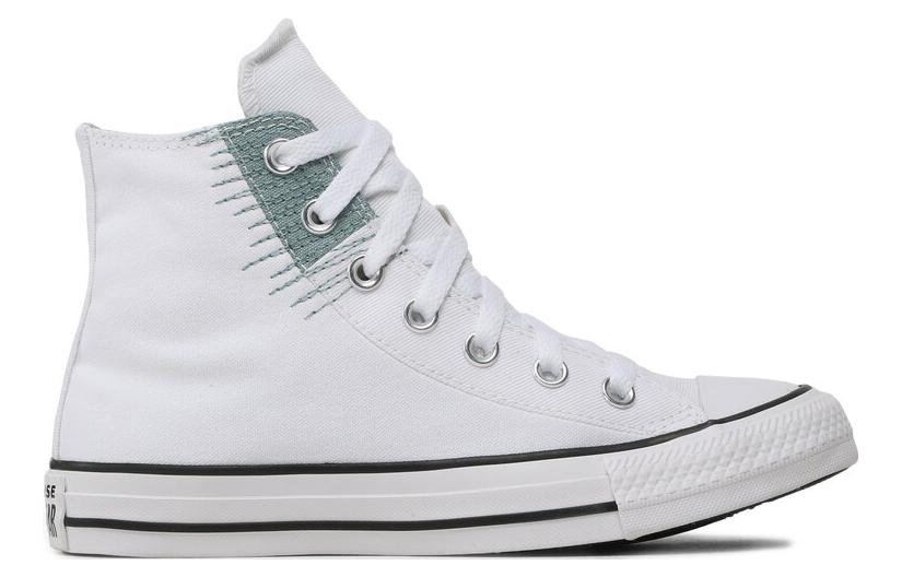 Order 匡威Chuck Taylor All Star Hi白色缝线补丁款 A05031C