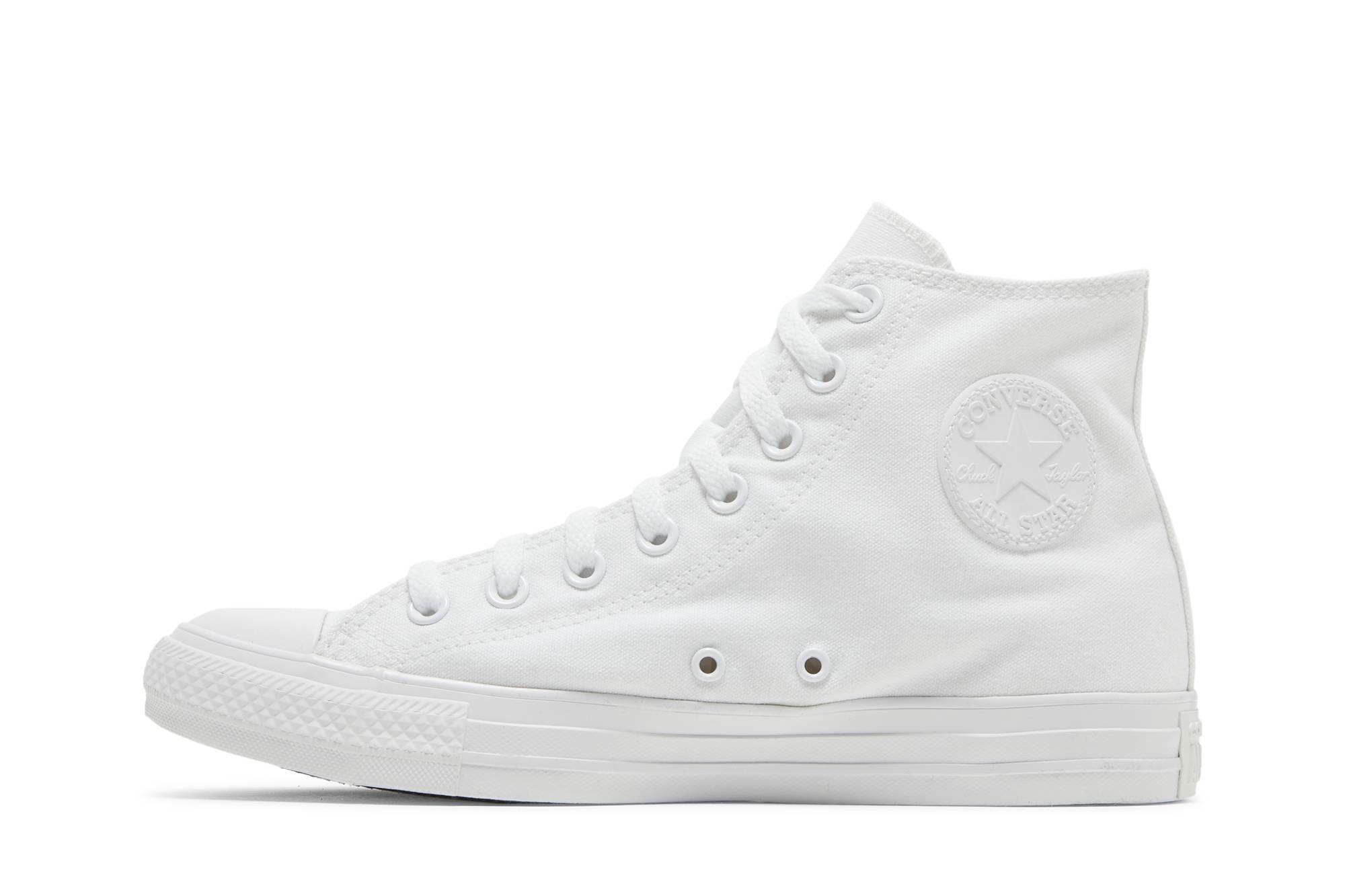 Lookbook 匡威 Chuck Taylor 全明星高筒 '白色單色' 1U646F