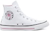 Order Converse Ctas Hi /Pink 'White' Kasut Tinggi Putih Merah Jambu 169015C