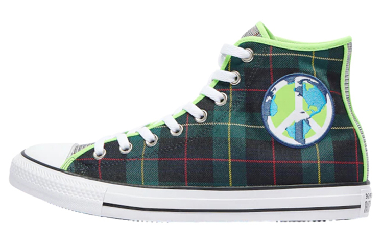 Buy Converse Chuck Taylor All Star High 'World Peace - Verde Rojo' 167367F