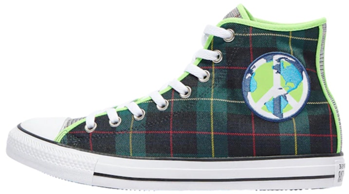 Converse Chuck Taylor All Star High 'World Peace - Green Red' 167367F Buy Converse Chuck Taylor All Star High 'World Peace - Green Red' 167367F