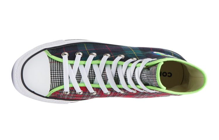 Lookbook Converse Chuck Taylor All Star High 'World Peace - Verde Rojo' 167367F