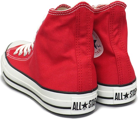 匡威帆布高筒全明星鞋 男女同款 紅色 Shop 匡威帆布高筒全明星鞋 男女同款 紅色