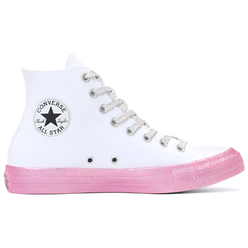 Order Converse Chuck Taylor All Star Tinggi Miley Cyrus Putih Merah Muda 162239C