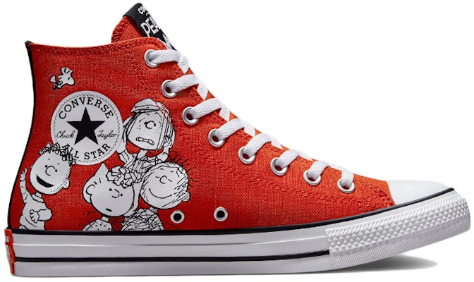 컨버스 척테일러 레드 '스누피' 하이탑 (Converse Chuck Taylor Red 'Snoopy' High-Top) A02573C Order 컨버스 척테일러 레드 '스누피' 하이탑 (Converse Chuck Taylor Red 'Snoopy' High-Top) A02573C