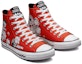 Lookbook Converse Chuck Taylor All Star Tinggi Merah 'Peanuts Snoopy' A02573C
